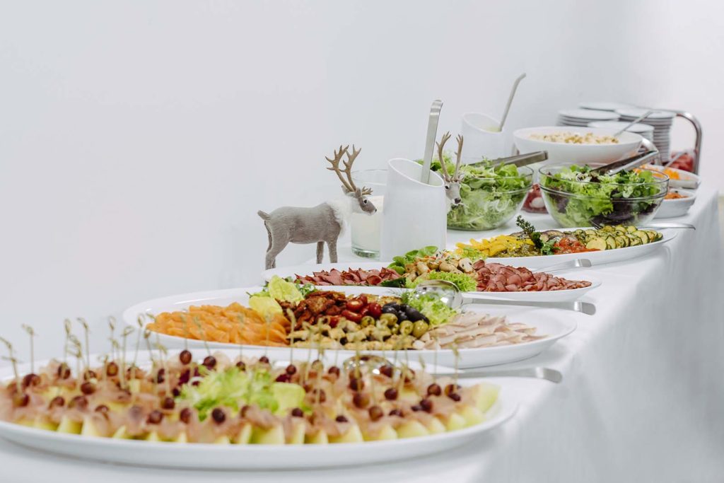 Weihnachtsfeier Buffet